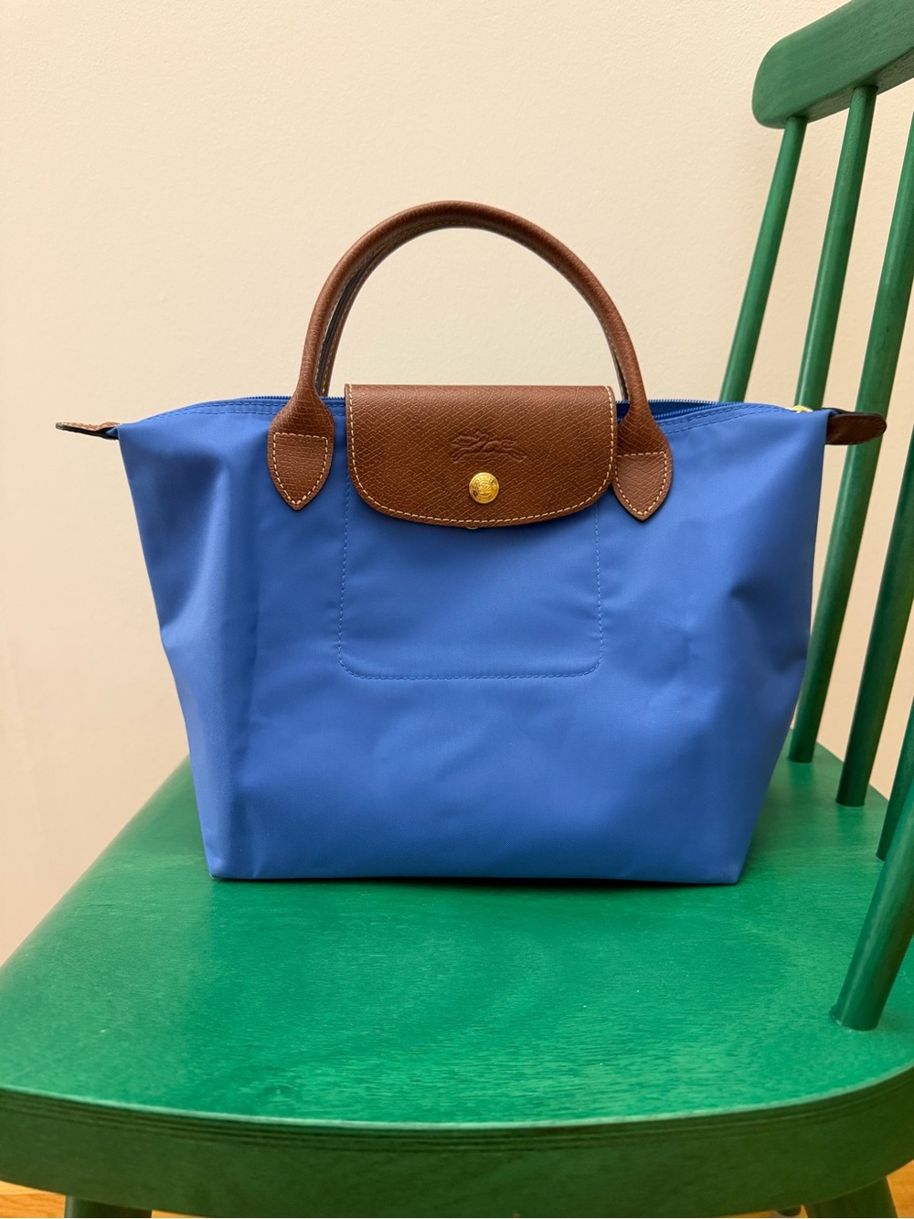 Like New Longchamp Small Le Pilage Top Handle Tote